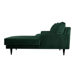 Canapé d'angle velours Oscar