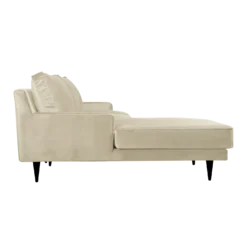 Canapé d'angle velours Oscar