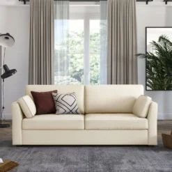 Canapé tissu coton déhoussable Marbella
