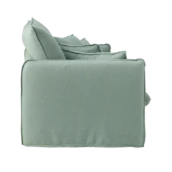Canapé tissu effet lin Orphée