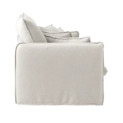 Canapé tissu effet lin Orphée