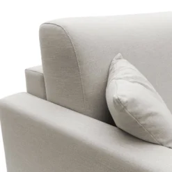 Canapé tissu recyclé déhoussable Aubin