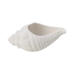 Centre de table céramique déco coquillage 32 cm Soizic