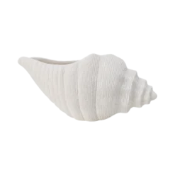 Centre de table céramique déco coquillage 32 cm Soizic
