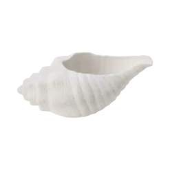 Centre de table céramique déco coquillage 49 cm Soizic