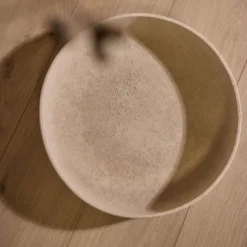 Centre de table céramique déco texturé 35 cm Sérafin