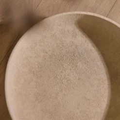 Centre de table céramique déco texturé 35 cm Sérafin