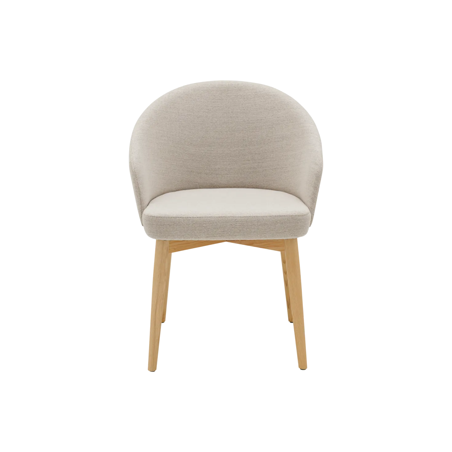 Chaise avec accoudoirs pieds bois Maud