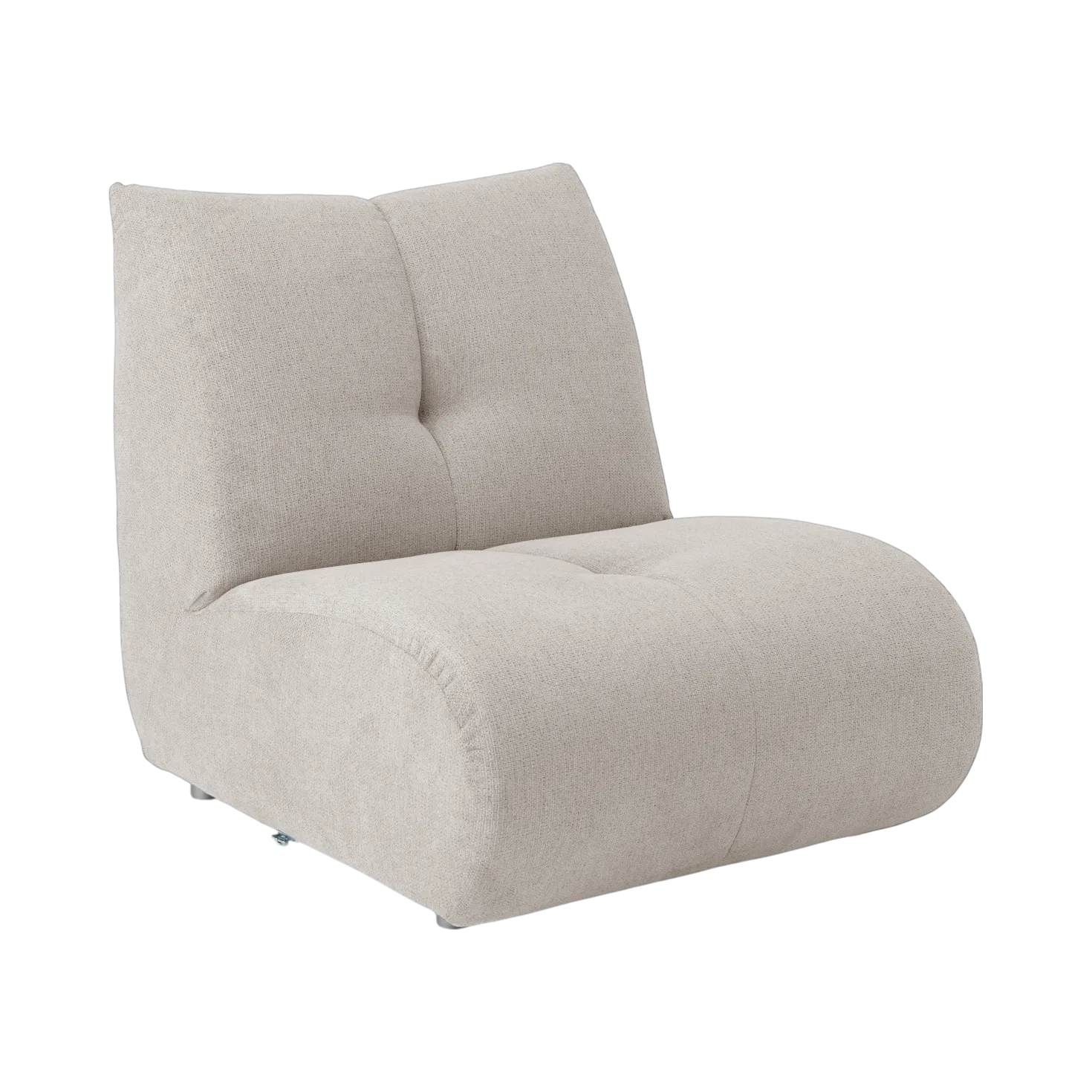 Chauffeuse pour canapé modulable tissu Benny