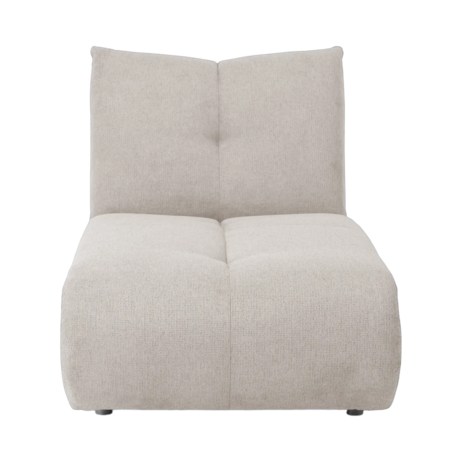 Chauffeuse pour canapé modulable tissu Benny