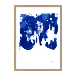 CM CREATION Tableau MY Bleu Klein D 50 x 70 cm