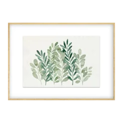 CM CREATION Tableau WAG insouciance green 50 x 70 cm