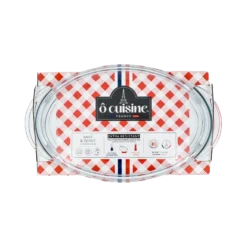 Cocotte ovale avec couvercle 4L