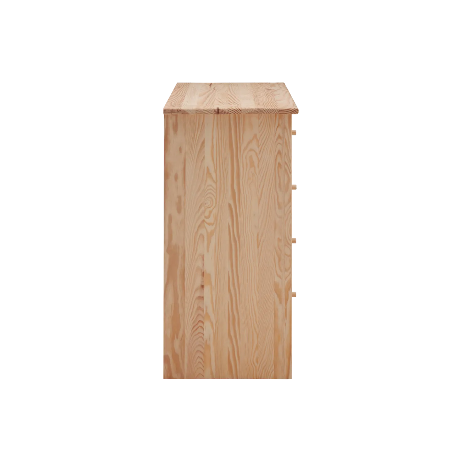 Commode bois massif 5 tiroirs Iris