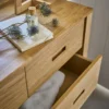 Commode en bois 4 tiroirs Luminescence