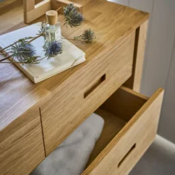 Commode en bois 4 tiroirs Luminescence