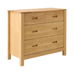 Commode en bois 4 tiroirs Luminescence