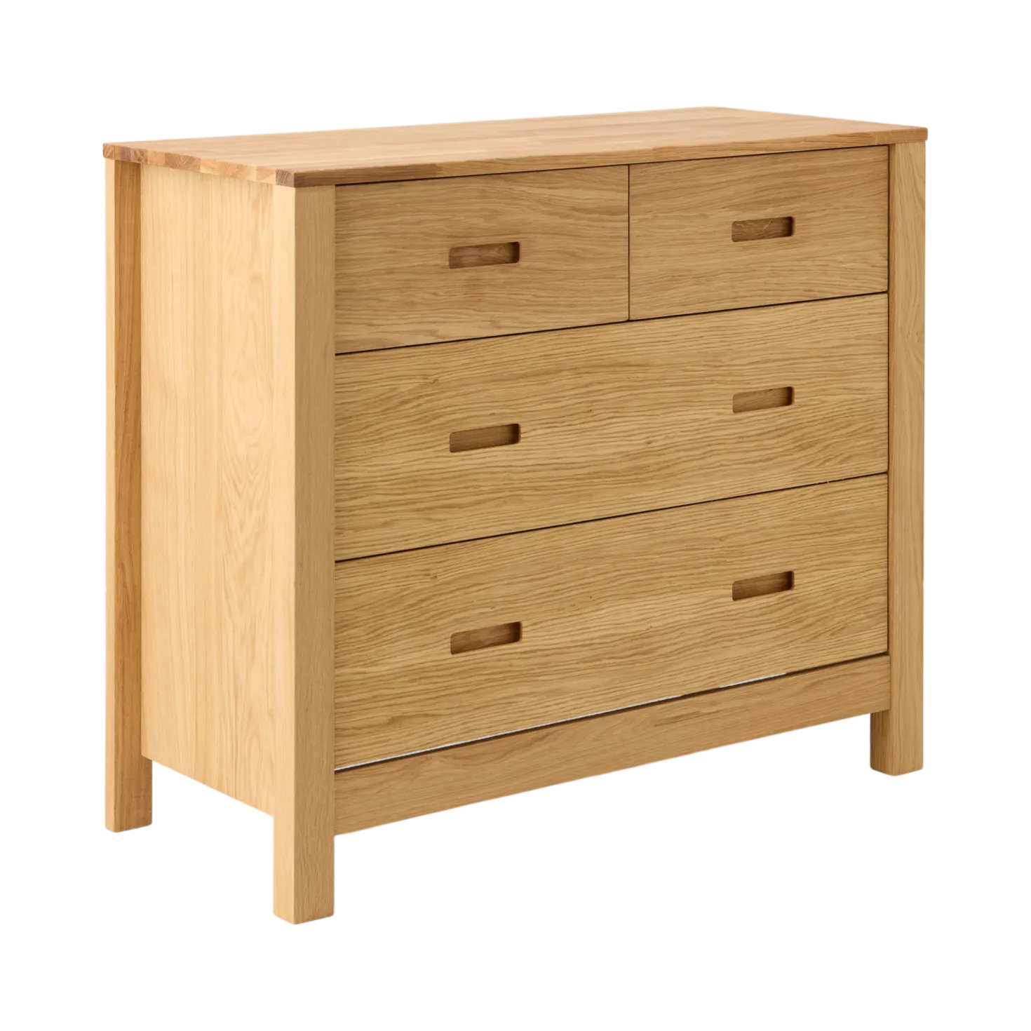 Commode en bois 4 tiroirs Luminescence