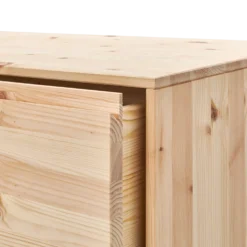 Commode pin massif 3 tiroirs Elie