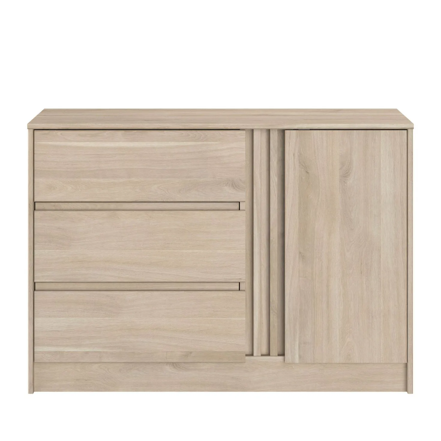 Commode 3 tiroirs 1 portes Palmyre