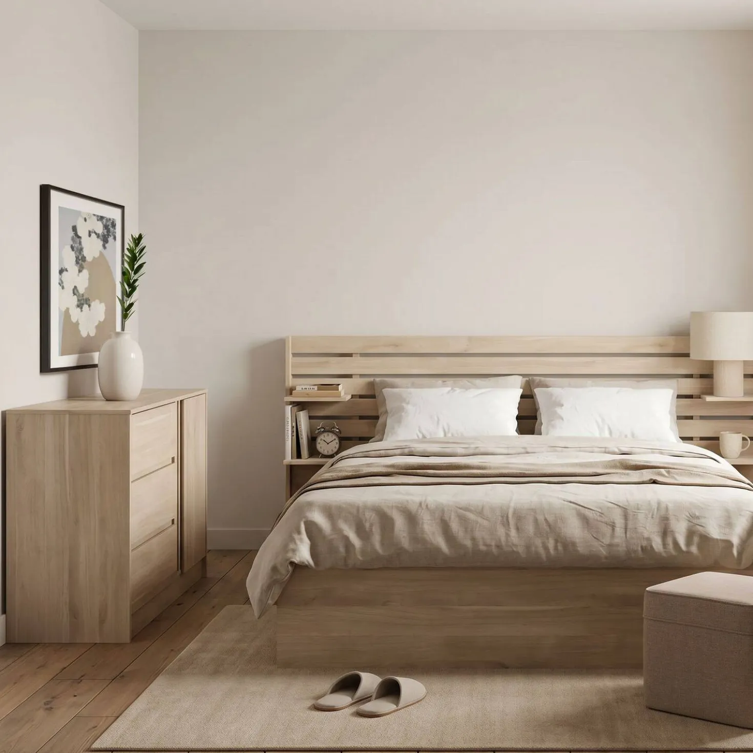 Commode 3 tiroirs 1 portes Palmyre