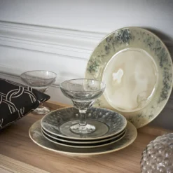 COSTA NOVA Lot de 6 Assiettes plates D28cm Madeira