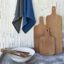 COSTA NOVA Planche à découper avec poignée 54cm Oak Wood