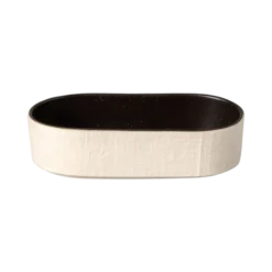 COSTA NOVA Plateau creux ovale grès déco 19 cm Notos