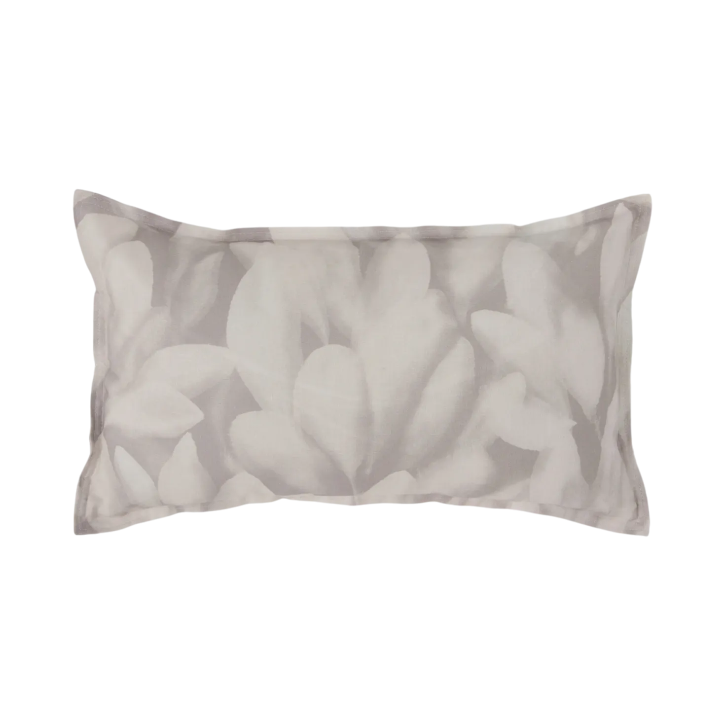 Coussin coton lin Plantain