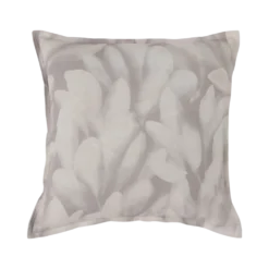 Coussin coton lin Plantain