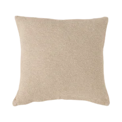 Coussin coton lin tramé Léon