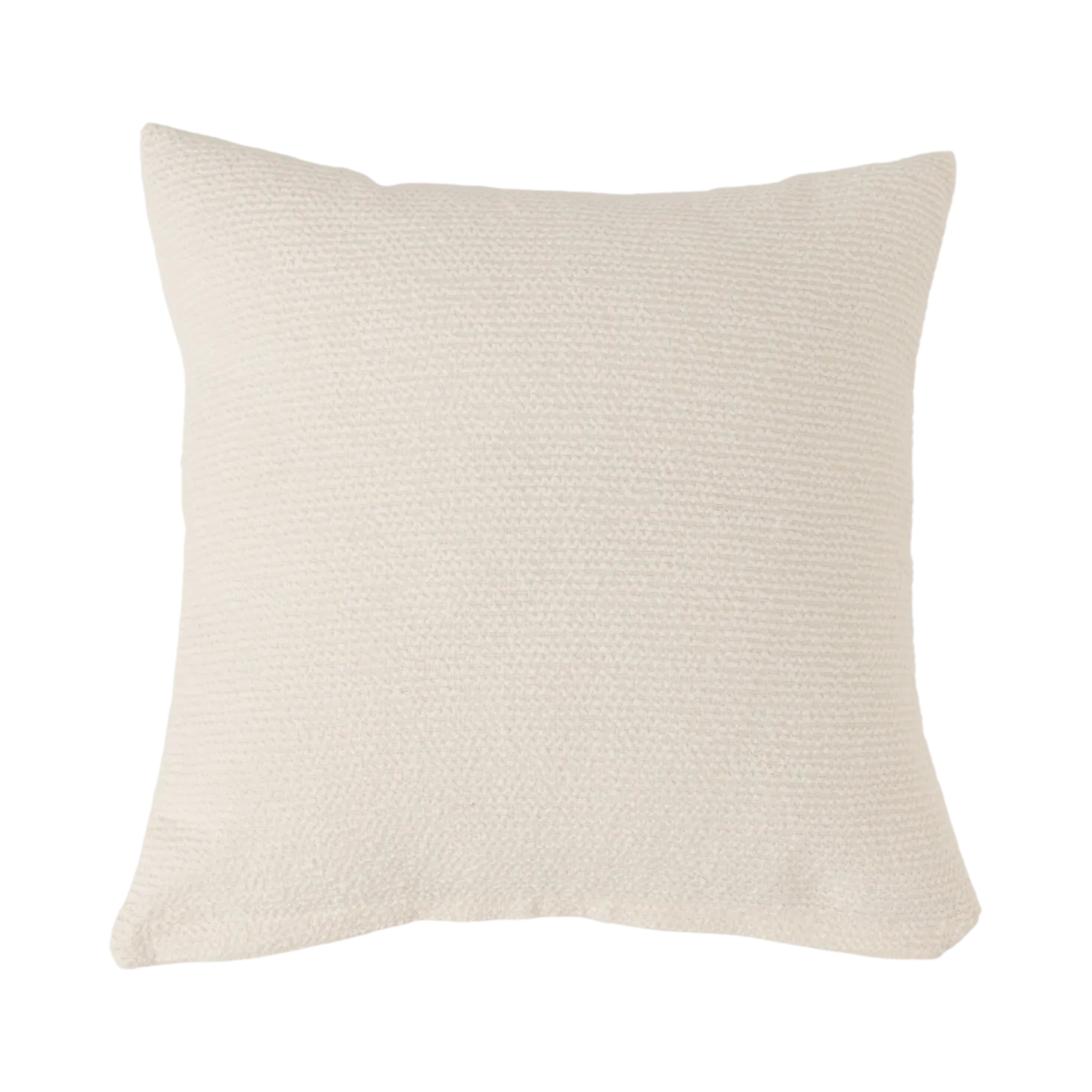 Coussin coton lin tramé Léon