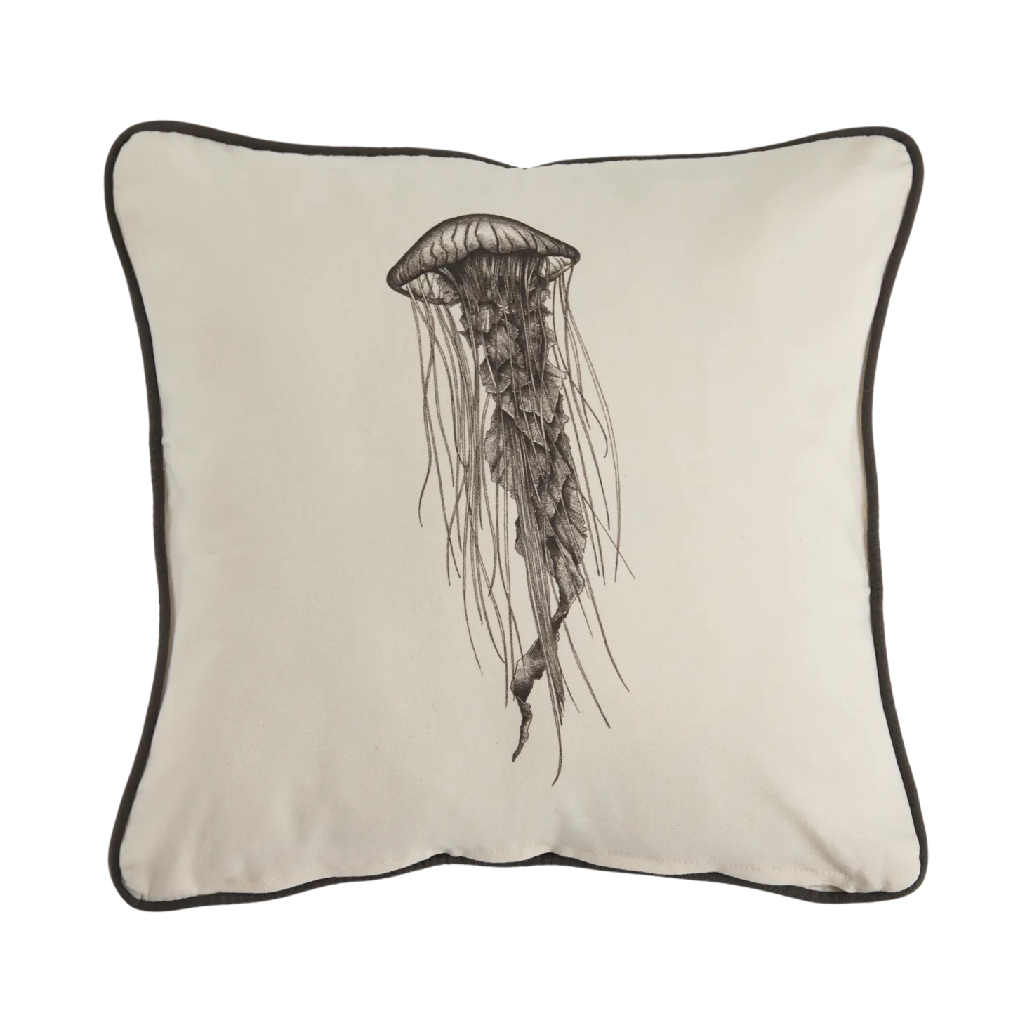 Coussin coton Méduse BY THE INK ©