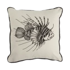 Coussin coton Rascasse BY THE INK ©