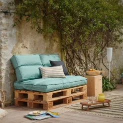 Coussin d'Extérieur recyclé Heva