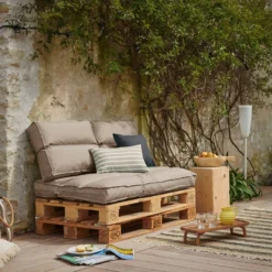 Coussin d'Extérieur recyclé Heva