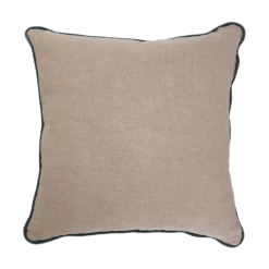 Coussin lin passepoil Carly