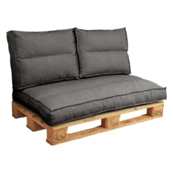 Coussin matelas palette recyclé Heva