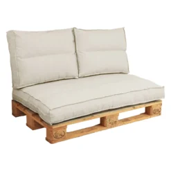 Coussin matelas palette recyclé Heva
