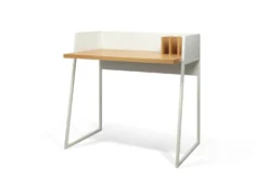 C.PRO PAR CAMIF Bureau bois pieds métal Tennessee