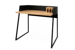C.PRO PAR CAMIF Bureau bois pieds métal Tennessee