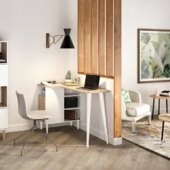 C.PRO PAR CAMIF Bureau bois 1 porte Nook