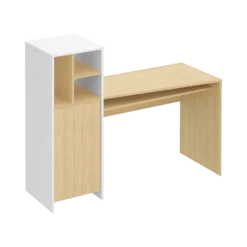 C.PRO PAR CAMIF Bureau bois 1 porte Mitch