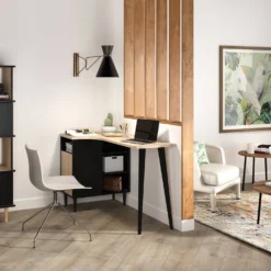 C.PRO PAR CAMIF Bureau bois 1 porte Nook