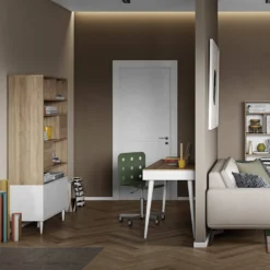 C.PRO PAR CAMIF Bureau bois 1 tiroir Horizon
