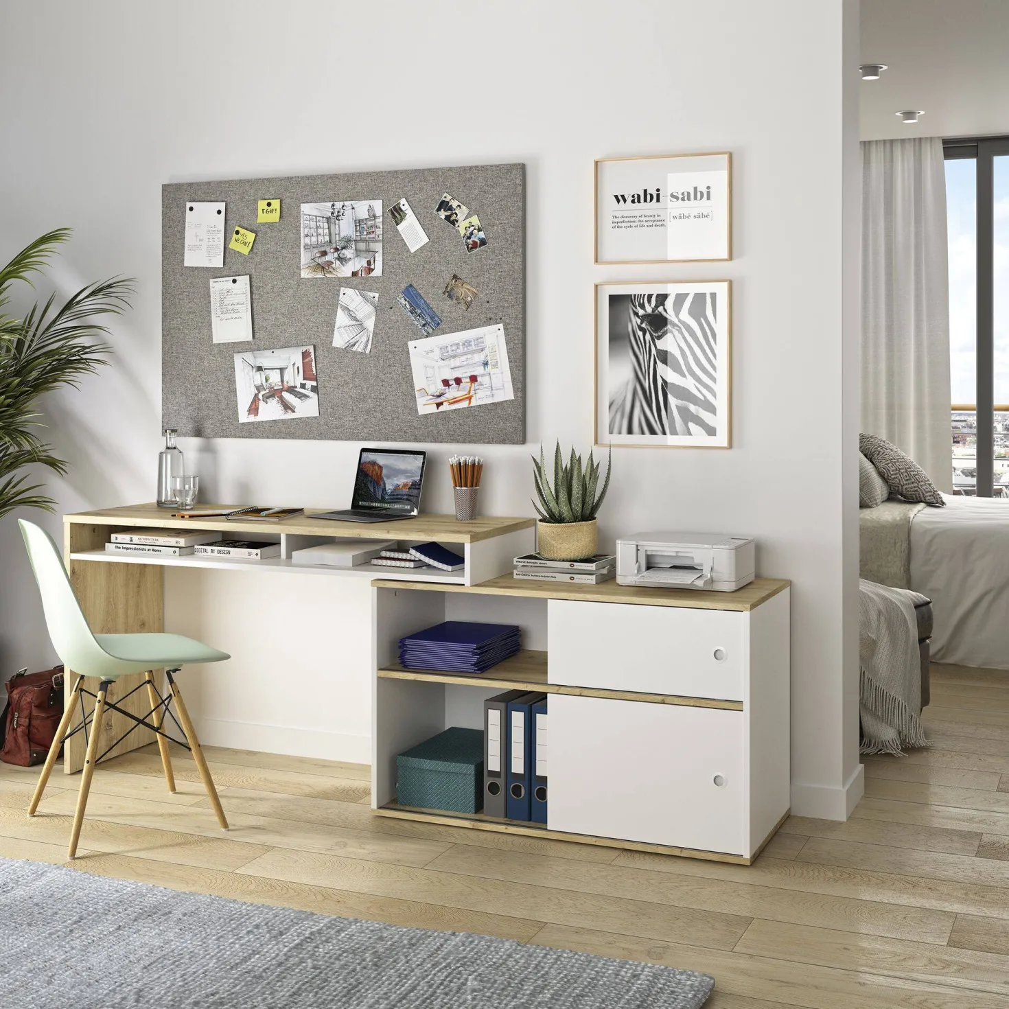 C.PRO PAR CAMIF Bureau modulable Gemma