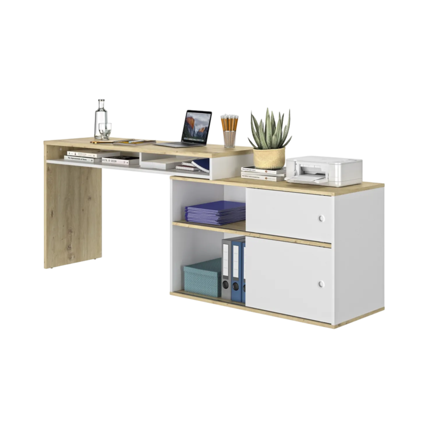 C.PRO PAR CAMIF Bureau modulable Gemma