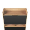 C.PRO PAR CAMIF Bureau secrétaire bois 3 portes Terry