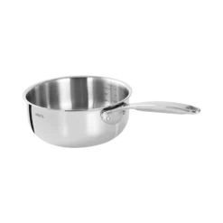 CRISTEL Casserole inox 5-ply poignée fixe inox CASTEL PRO