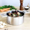CRISTEL Casserole inox Strate amovible - 18 cm